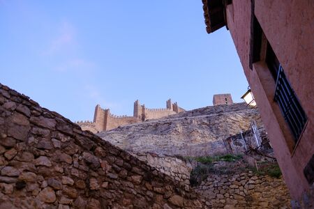 Albarracin, Teruel. Walled medieval cityの写真素材