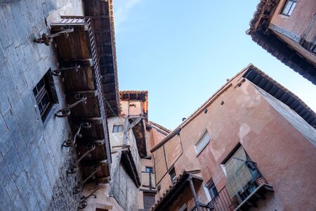 Albarracin, Teruel. Walled medieval cityの写真素材