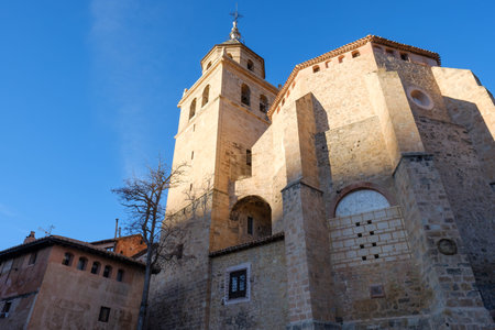 Albarracin, Teruel. Walled medieval cityの写真素材