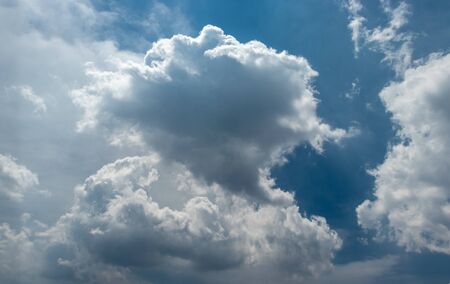 cloud image with blue sky showing the nature artの写真素材