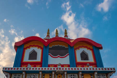 siddheswar dham or char dham temple at namchi image is taken at namchi sikkim indiaの写真素材