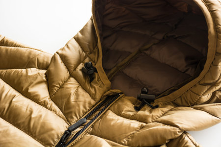 Golden man jacket, perfect for cold winter days.