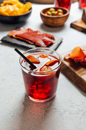 Pictures of typical Spanish food snacksの写真素材