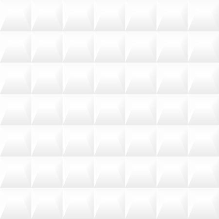 White decorative geometric texture - seamless vector background.のイラスト素材