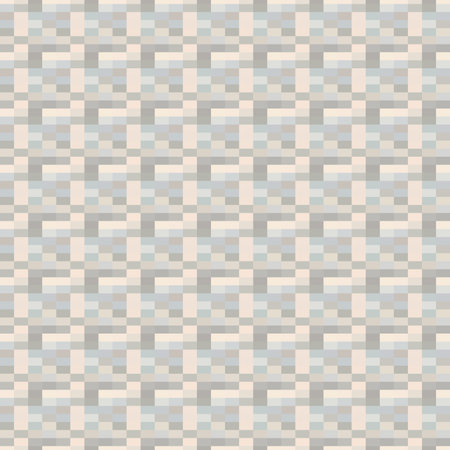 Mosaic pixel background - seamless. Geometric repeatable pattern.