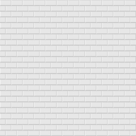 Brick wall texture. Vector background - seamless. White and gray rectangle texture.のイラスト素材