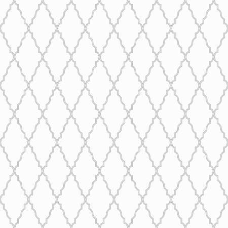 Vector ornamental pattern - seamless. White and gray texture.のイラスト素材