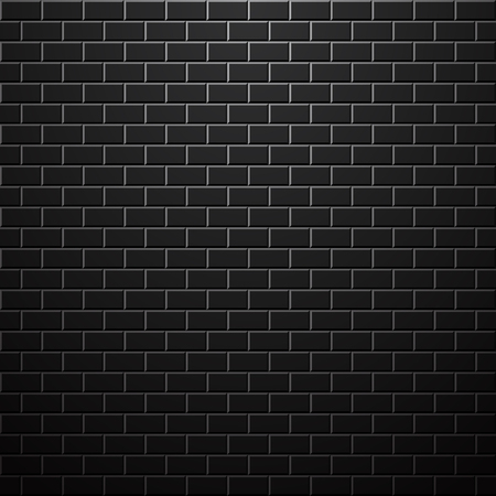 Dark brick wall. Vector background. Space for your design.のイラスト素材