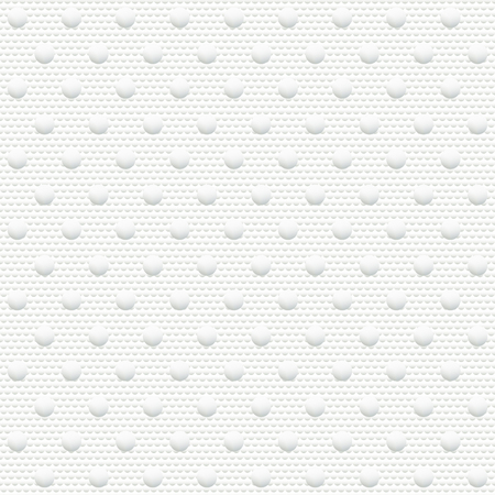 White dotted surface - a seamless vector backgroundのイラスト素材