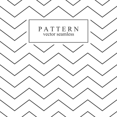 Zigzag seamless minimalistic pattern.のイラスト素材