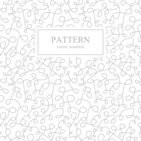 Curly seamless pattern.のイラスト素材