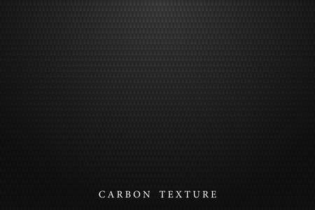 Black carbon texture. Dark background.のイラスト素材