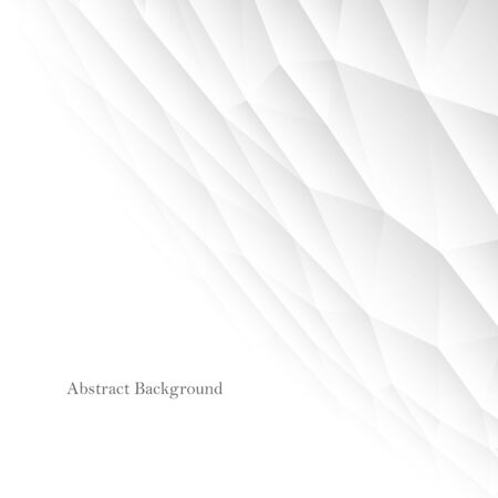 Abstract vector futuristic background. White abstract texture.のイラスト素材