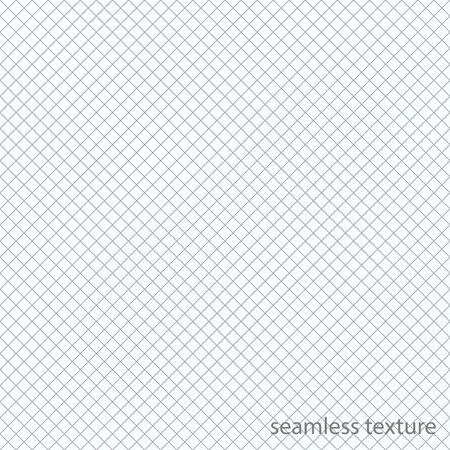 Grid vector seamless texture. Similar to paper background. Geometric repeatable simple striped patternのイラスト素材