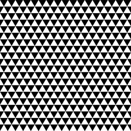 Vector mosaic pattern - black and white seamless background