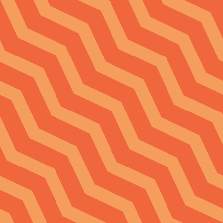 Seamless diagonal zigzag pattern - bright linear background. Colored trendy textureのイラスト素材