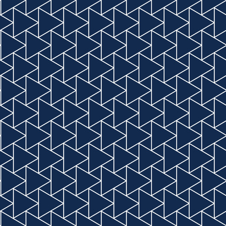 Vector decorative background - seamless gepmetric pattern.のイラスト素材