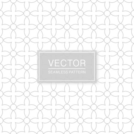 Decorative seamless stylish pattern - simple geometric design. Abstract trendy background.のイラスト素材