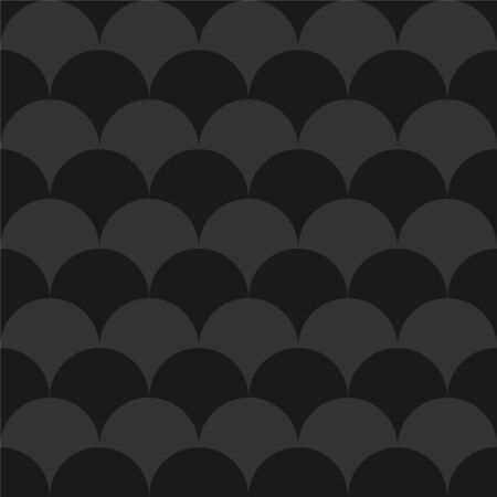 Stylish seamless dark pattern. Black and grey geometric texture. Abstract minimalistic background.のイラスト素材
