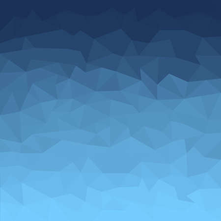Blue gradient abstract vector background with geometric shapes. Polygonal pattern - trendy design.のイラスト素材