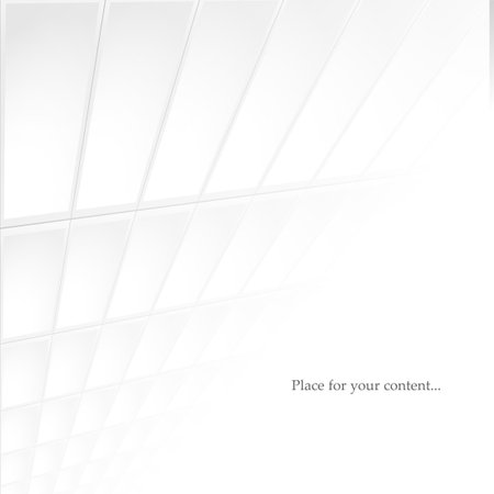 White abstract background. Glow light design. Tile geometric textureのイラスト素材