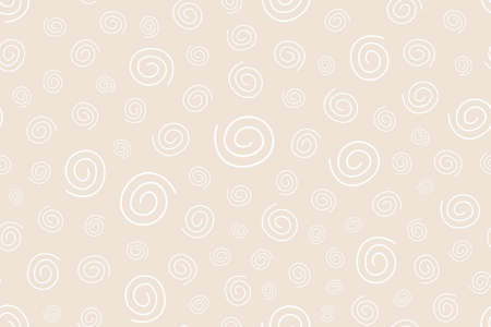 Vector seamless drawing pattern hand drawn endless backgroundのイラスト素材