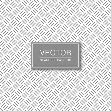 Vector white minimalistic striped seamless pattern. Gray endless texture. Repeatable unusual simple backgroundのイラスト素材