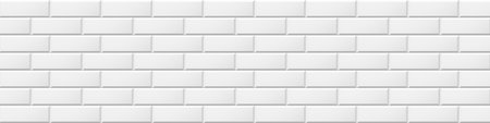 Brick wall seamless white background. Geometric simple repeatalbe pattern. Endless stone texture. Banner, poster, cardのイラスト素材