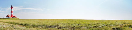 Light House Panorama in Summer - Banner
