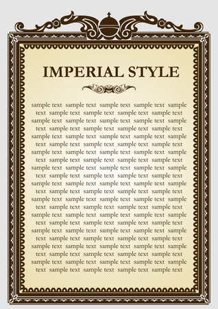 Ancient framework patterns vector illustrationのイラスト素材