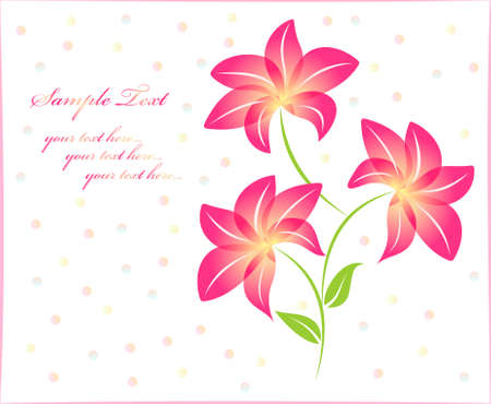 flower background floral background isolated のイラスト素材