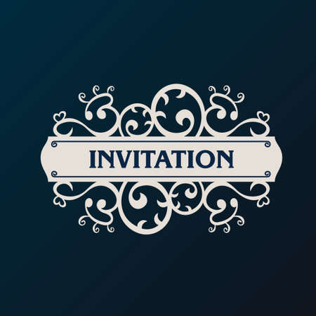 Label vector framework. Vintage banner backgroundのイラスト素材