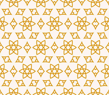 Seamless background in Arabic style. Gold, black, blue wallpaper with patterns for design. Traditional oriental decorのイラスト素材