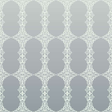 Seamless background in Arabic style. Gold, black, blue wallpaper with patterns for design. Traditional oriental decorのイラスト素材