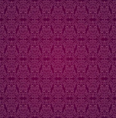 Seamless background in Arabic style. Gold, black, blue wallpaper with patterns for design. Traditional oriental decorのイラスト素材