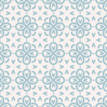 Vector seamless pattern with art ornament. Vintage elements for design in Victorian style. Ornamental lace tracery background. Ornate floral decor for wallpaper. Endless textureのイラスト素材