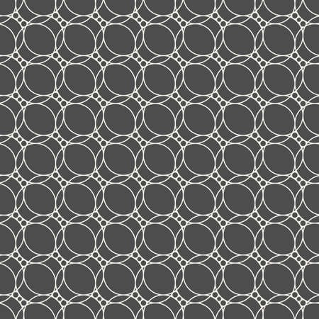 Vector seamless pattern with art ornament. Vintage elements for design in Victorian style. Ornamental lace tracery background. Ornate floral decor for wallpaper. Endless textureのイラスト素材
