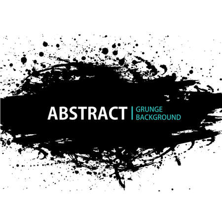 Grunge Black and White Distress Texture . Scratch Texture . Dirty Texture . Wall Background .Vector Illustration.のイラスト素材