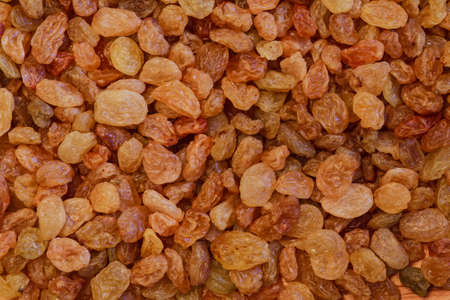 yellow raisin, brown raisin, dry raisin, raisin background, raisin texture, white raisin, golden raisin, raisin photo, green raisin, raw raisin, vegetarian organic foodの写真素材