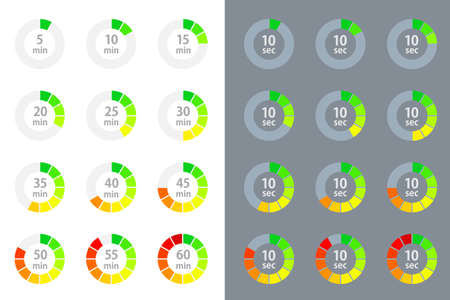 timer icons, timer set, timer sign, timer watch, timer symbol, clock set, clock timer, clock icons, watch icons, chronometer icons, stopwatch iconのイラスト素材
