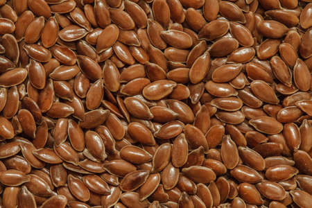 flax seed background, flax seed photo, linen seed, raw flax, flax pileの写真素材