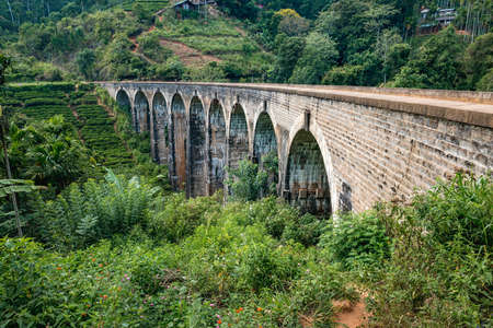 Nine Arch Bridge. Ella, Sri Lanka.の写真素材