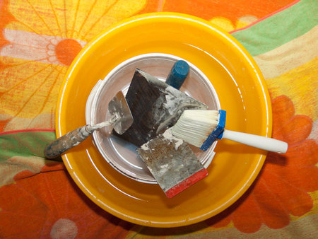 clean the tools after work