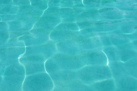 water reflection in swimming poolの写真素材