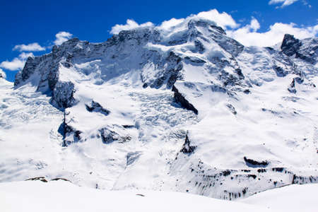 Winter moutains with snow.の写真素材