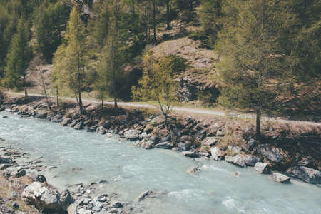 Retro summer sceneの写真素材