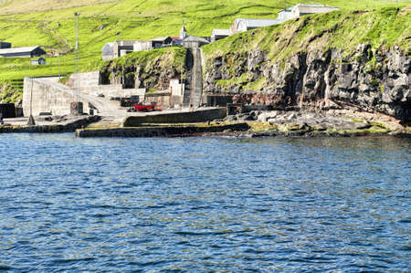 Skuvoy island on a summer dayの写真素材