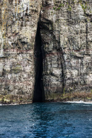 Vestmanna cliffs in the Faroe Islandsの写真素材