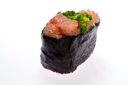 seared tuna norimakiの写真素材