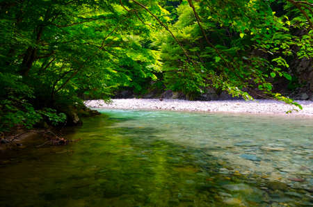 Landscape series    Obonaigawa River. This image was taken in japan.
の写真素材